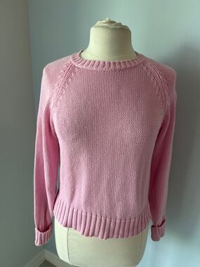 Talbots Light Pink Knit Sweater - Crewneck Pullover